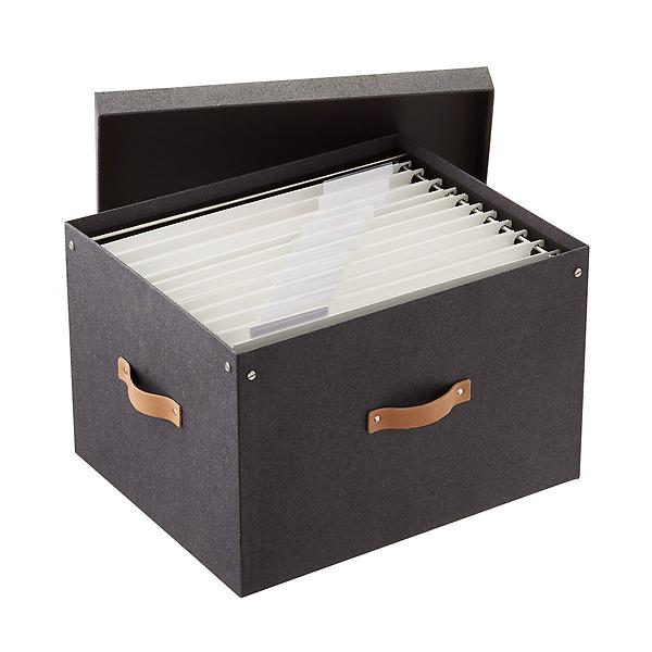 Bigso Stockholm Letter/Legal File Box | The Container Store