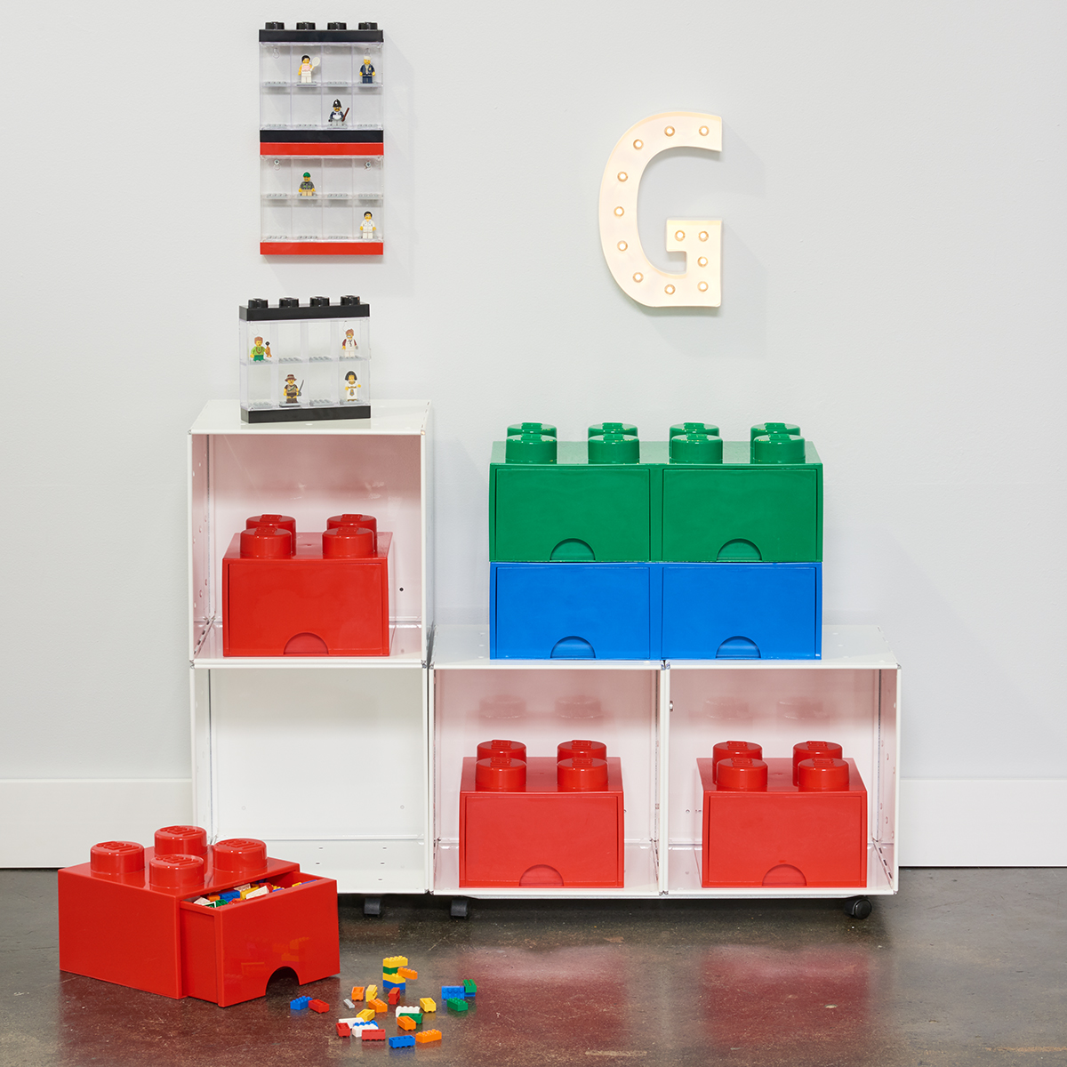 container store lego box