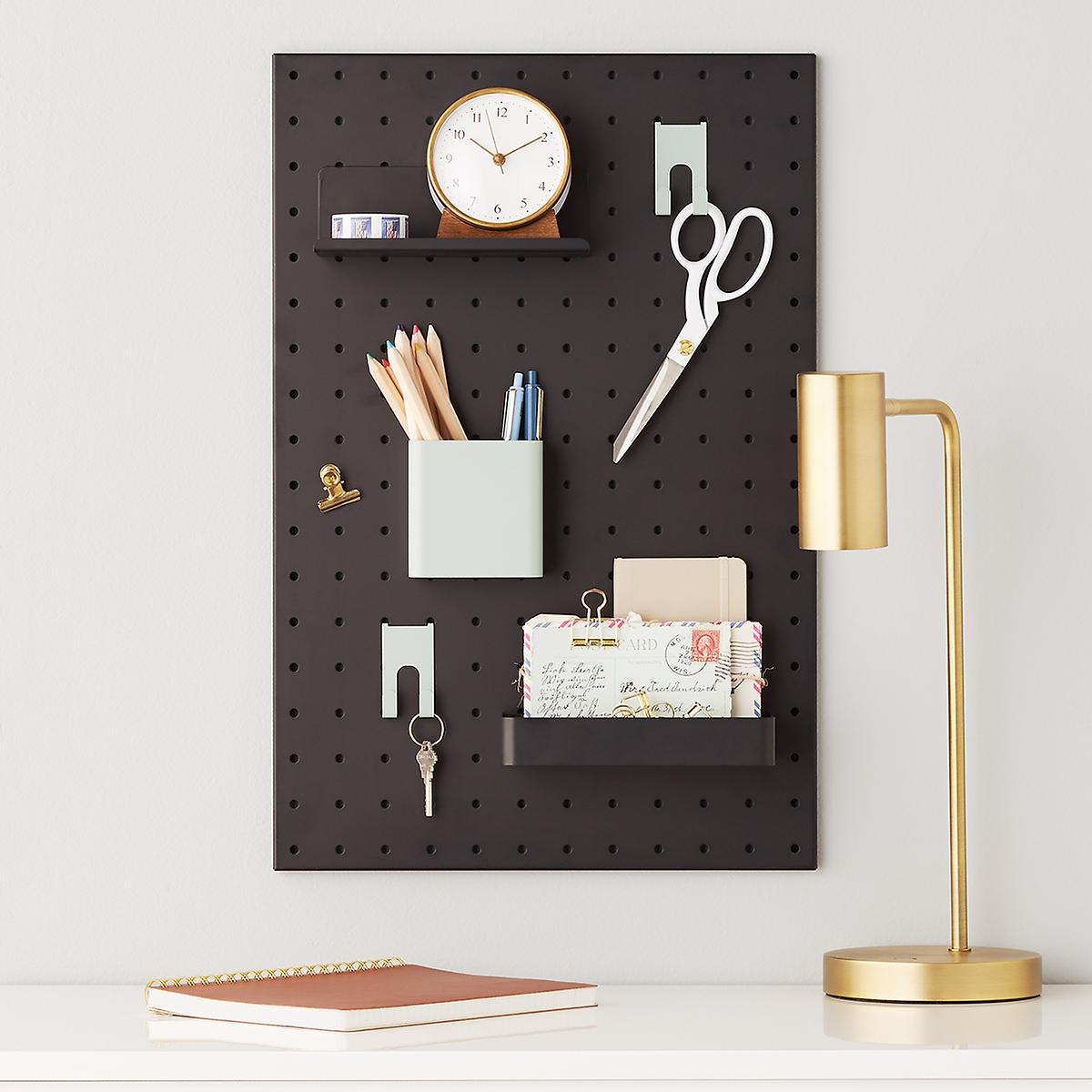 Bello Long Pegboard Bin | The Container Store