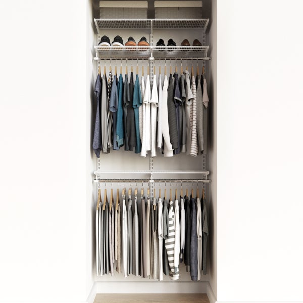 Elfa Classic 3' Closet Kit The Container Store
