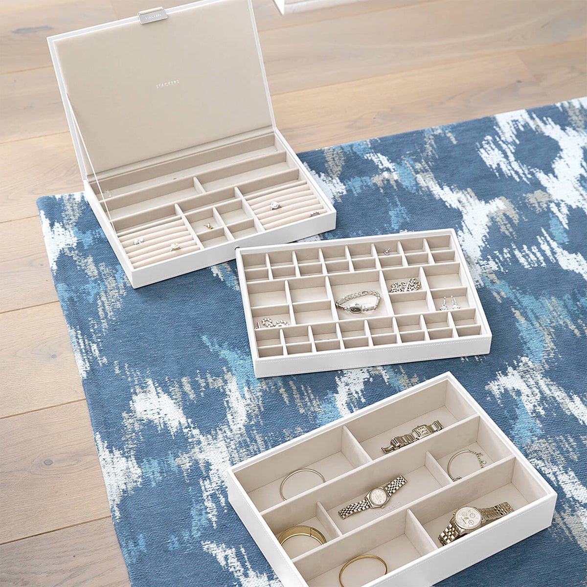 Stackers Supersize Jewelry Box Set of 3 The Container Store