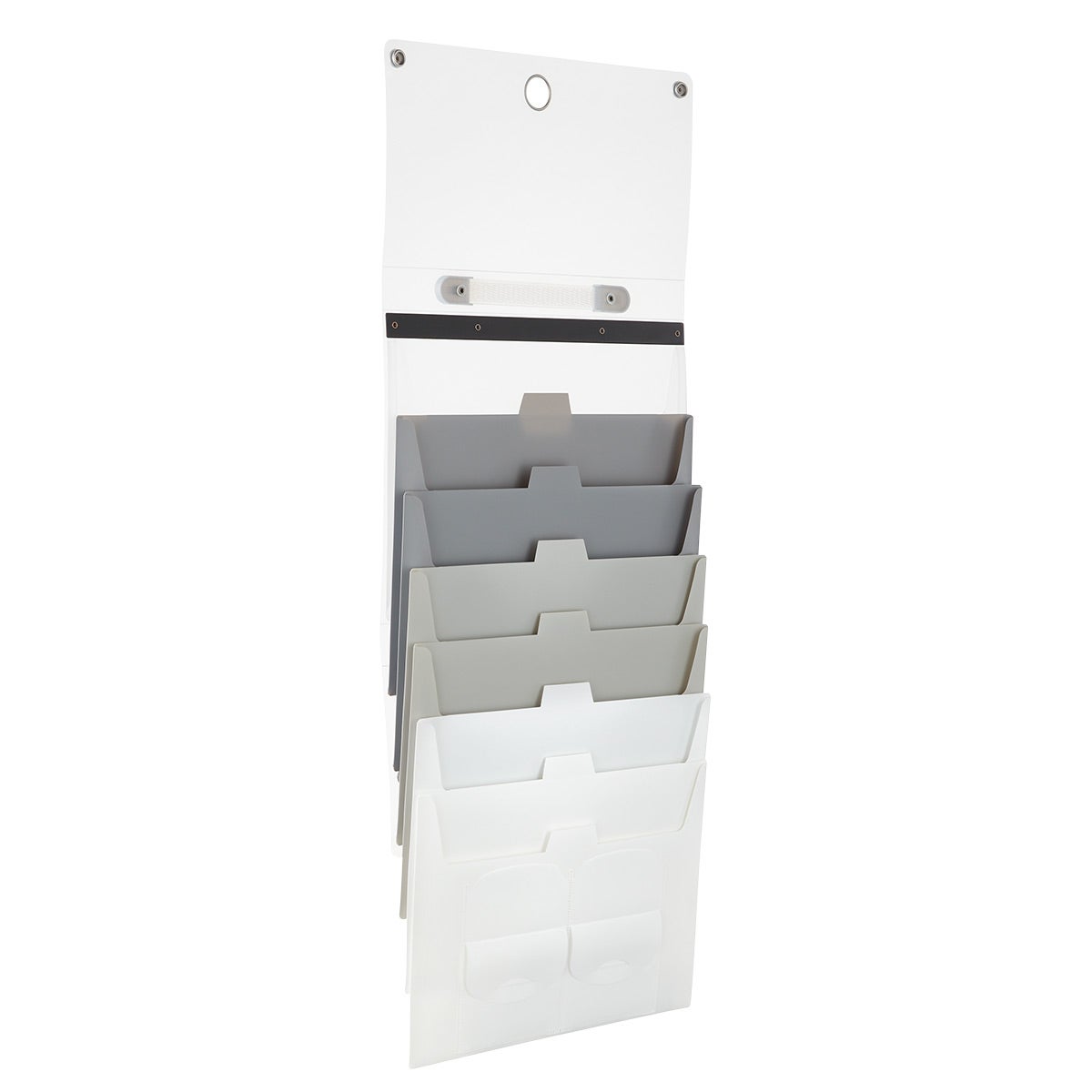 Cascading 6Pocket Letter File Wall Organizer The Container Store