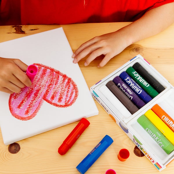 Ooly Assorted Chunkies Paint Sticks Pkg/12 The Container Store