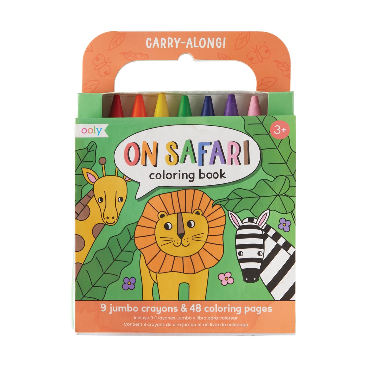 Ooly CarryAlong Coloring Book & Jumbo Crayons The Container Store