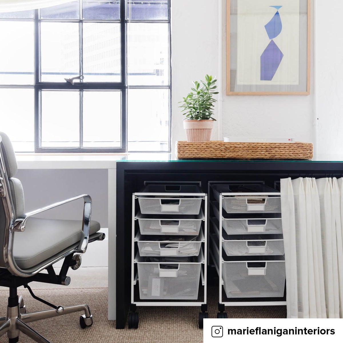 Water Hyacinth Coffee Table/Under Bed Bin The Container Store