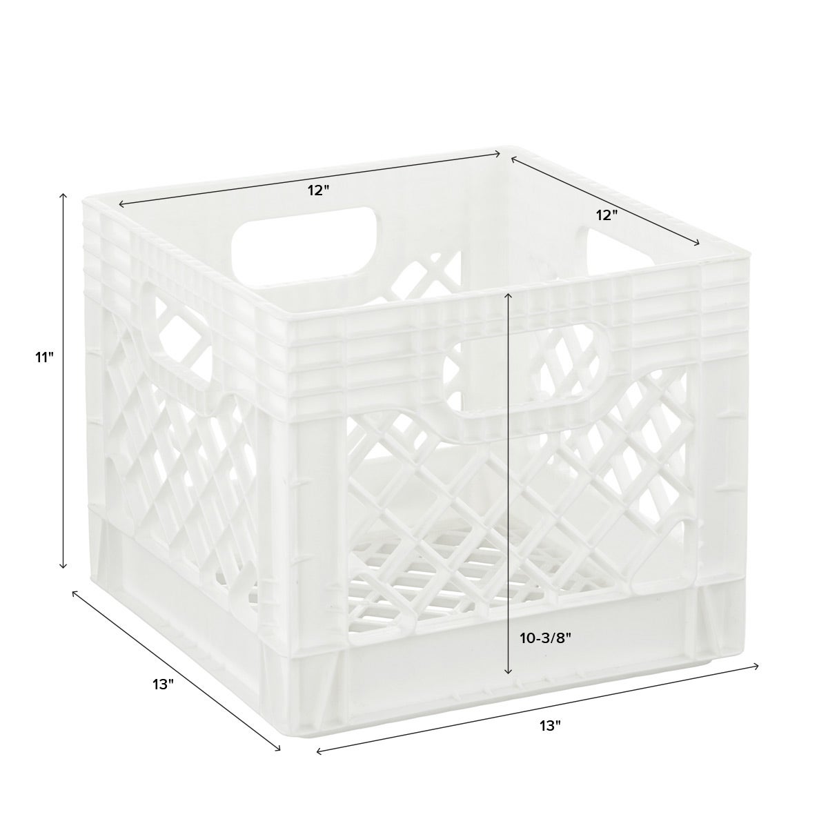 Authentic Milk Crate The Container Store