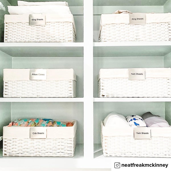 Bin Clip Labels The Container Store