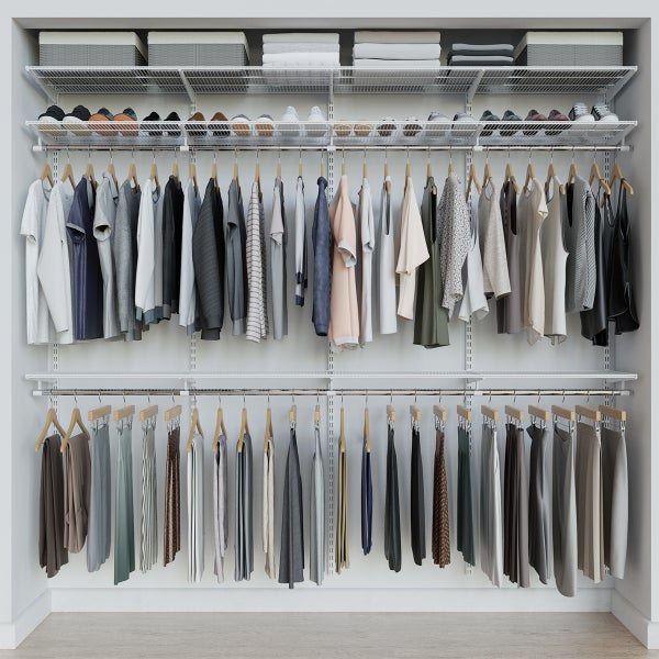 Elfa Classic 8' Closet Kit The Container Store