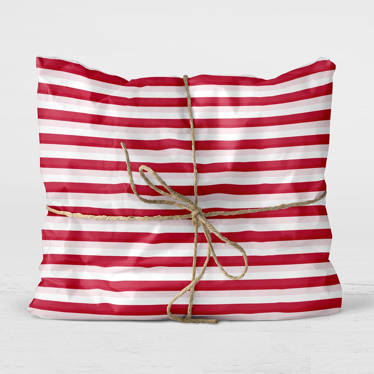 Red & White Stripes Tissue