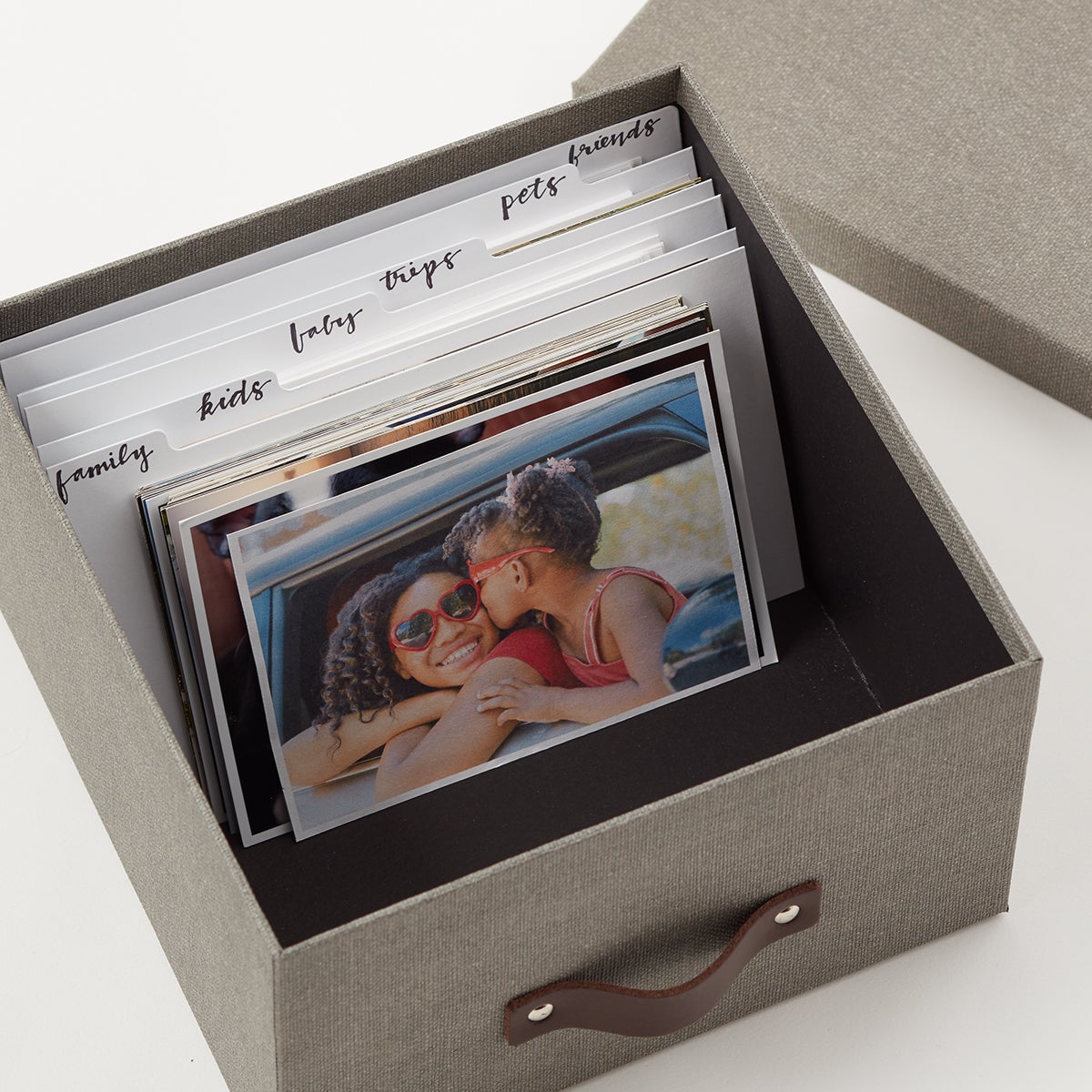 Bigso Marten Photo Storage Box The Container Store