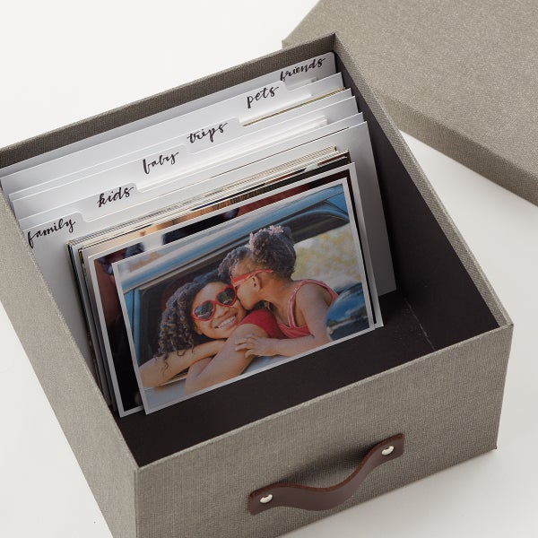 Bigso Marten Photo Storage Box The Container Store