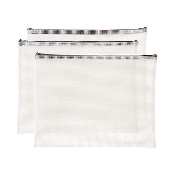 The Container Store Letter-Size Pouch Set Pkg/3 | The Container Store