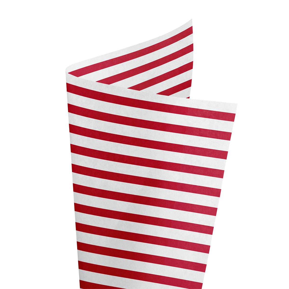 Red & White Stripes Tissue
