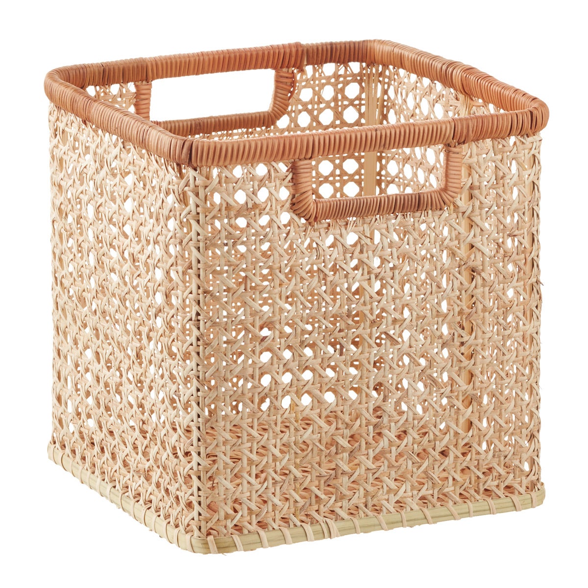 Albany Rattan Cube The Container Store