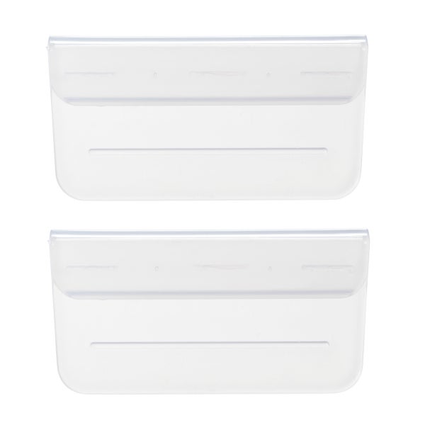 White Nordic Storage Baskets with Handles The Container Store