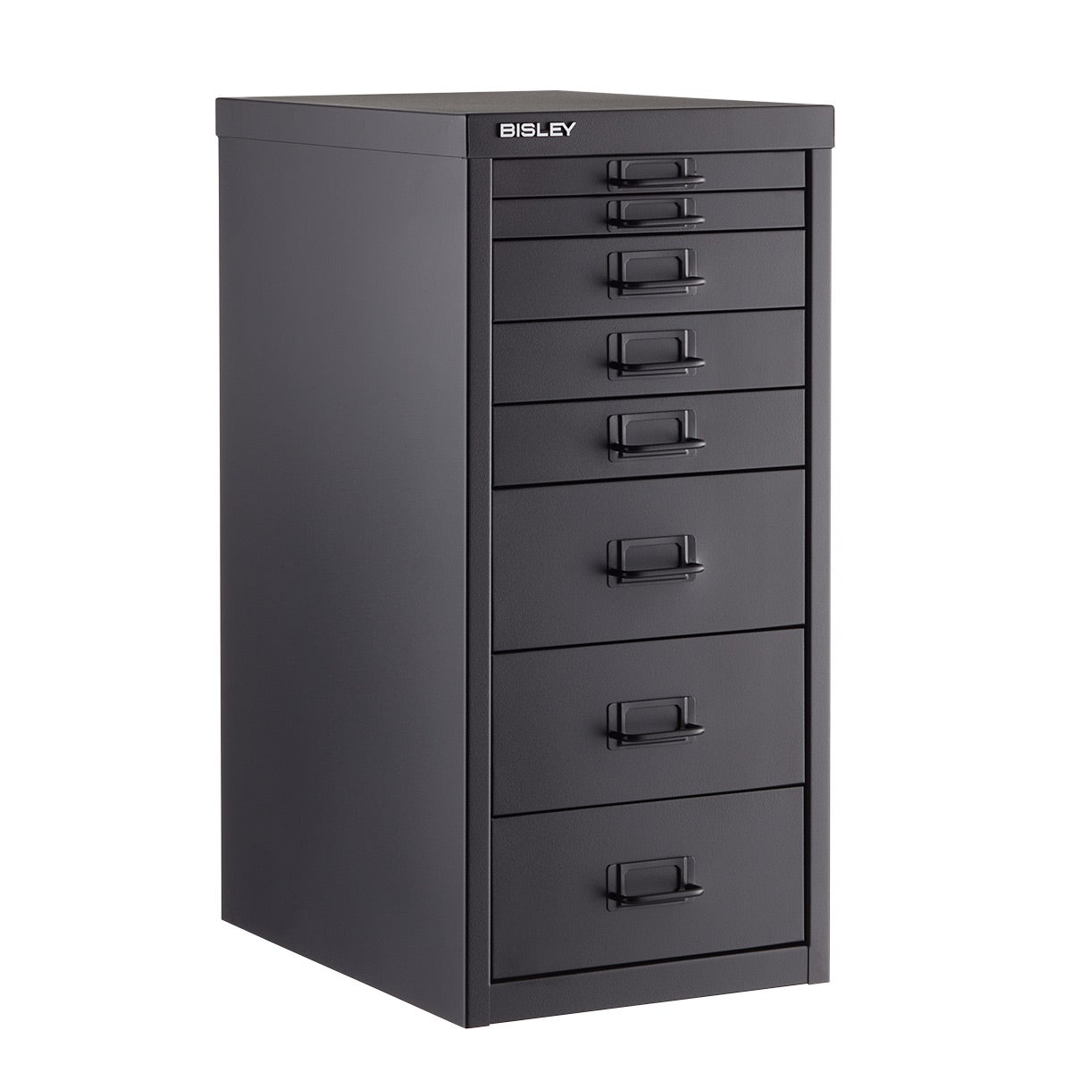 Bisley 8-Drawer Cabinet Black