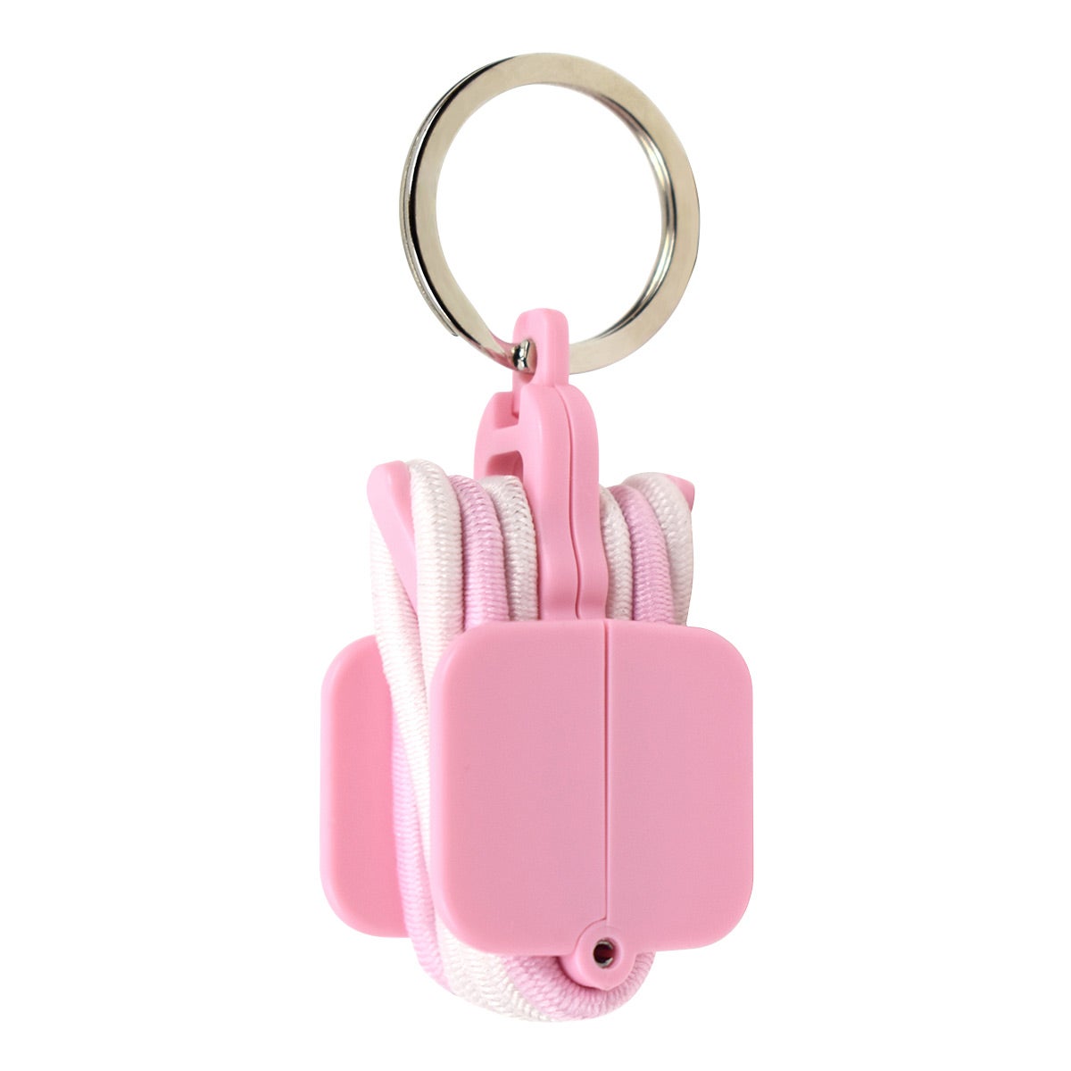 Hair Tie Hub Portable Hair Tie Holder Blush Pink