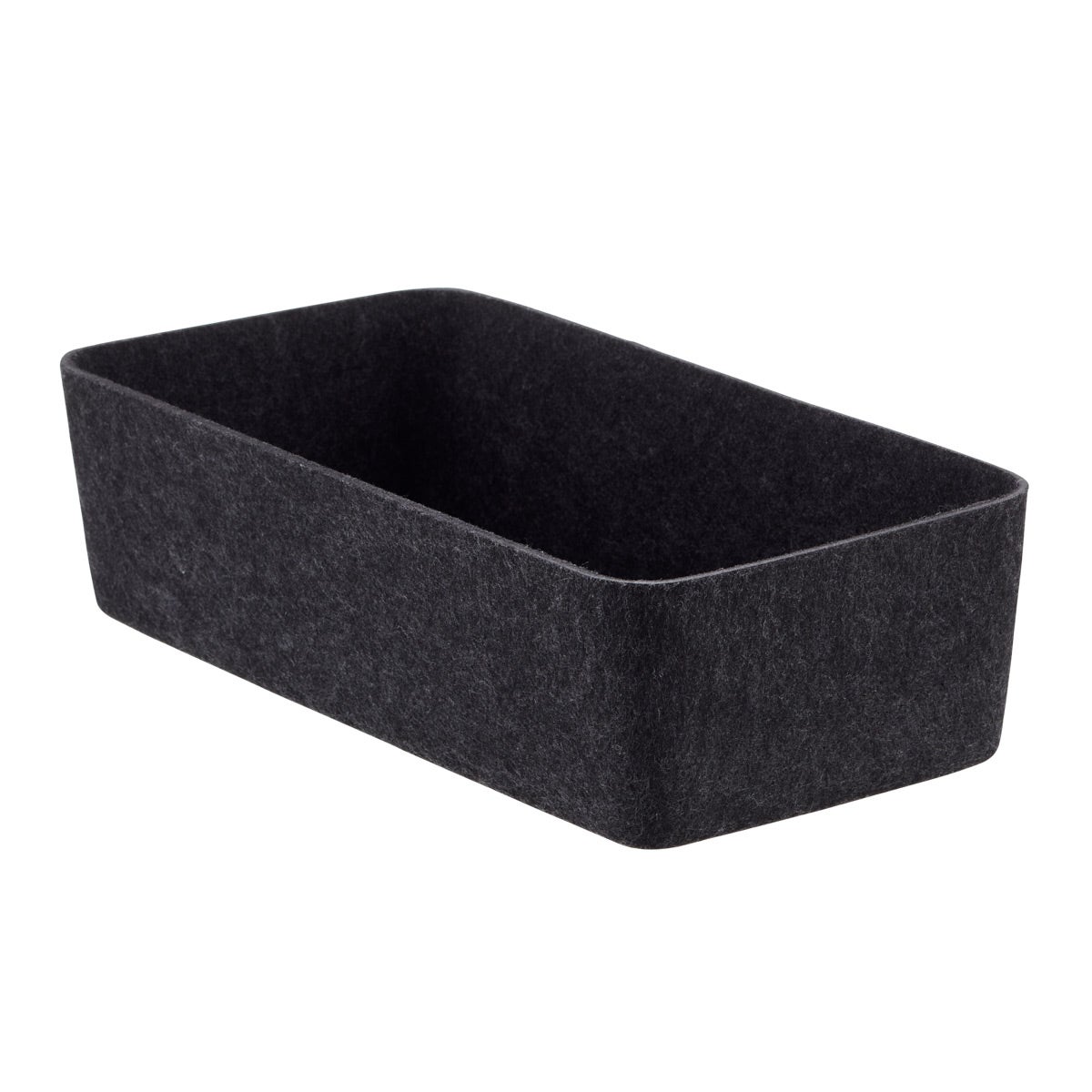 SortJoy Long Sculpted Bin & Lid The Container Store