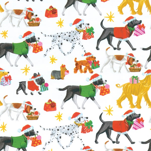 Caspari Christmas Delivery Wrapping Paper