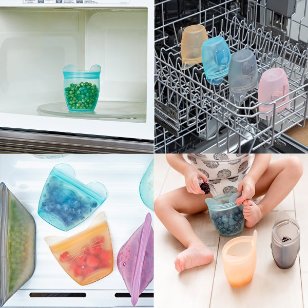 Zip Top Reusable Snack Container The Container Store