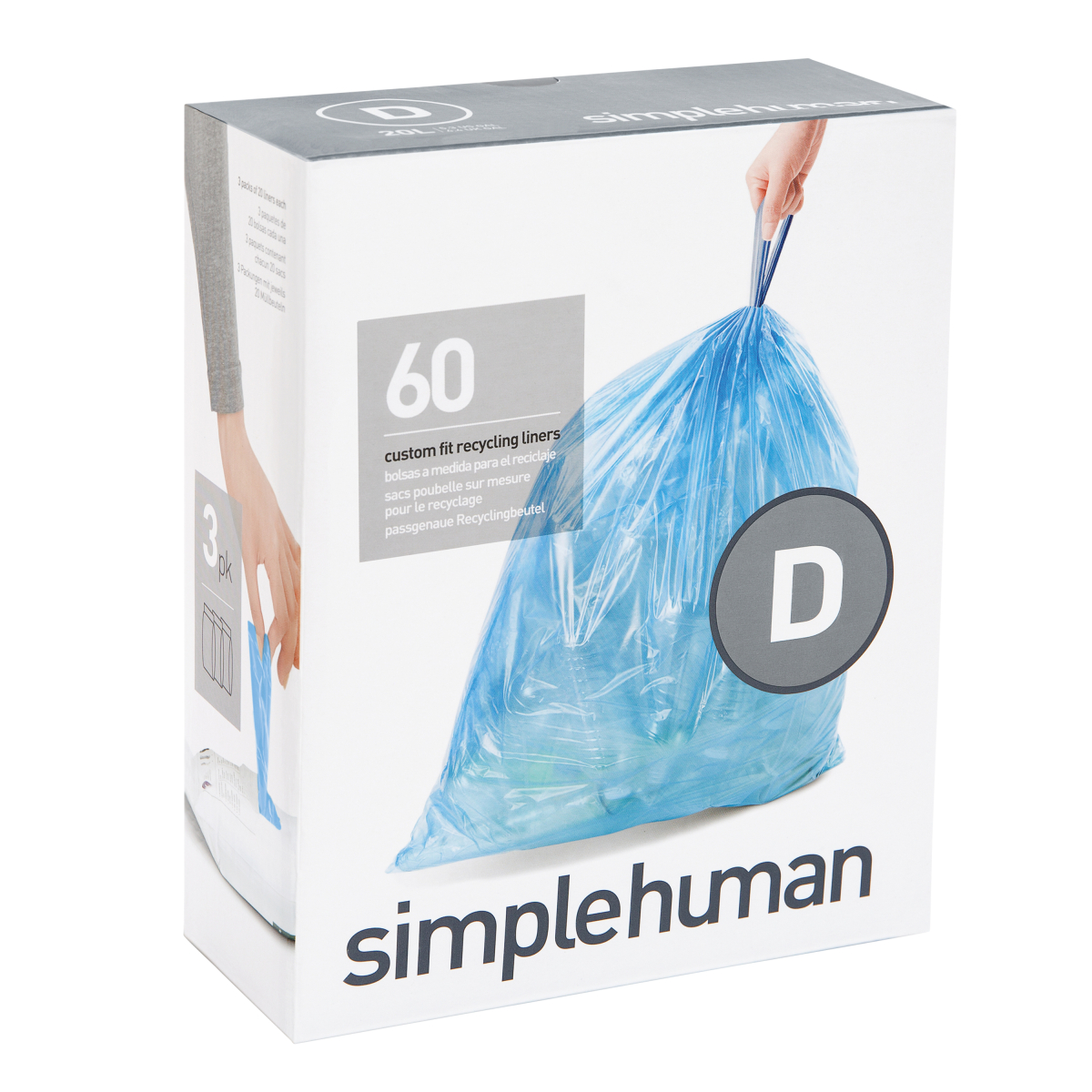 simplehuman Recycling Bags | The Container Store