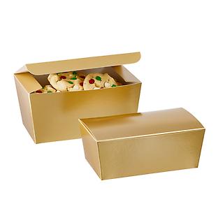 Gold Treat Boxes