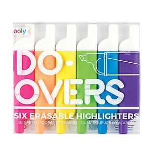 Ooly Do-Overs Erasable Highlighters