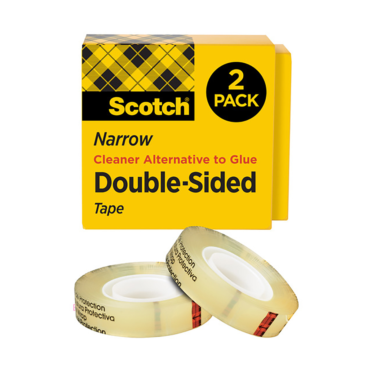 Scotch Double Sided Tape Refill Pkg/2