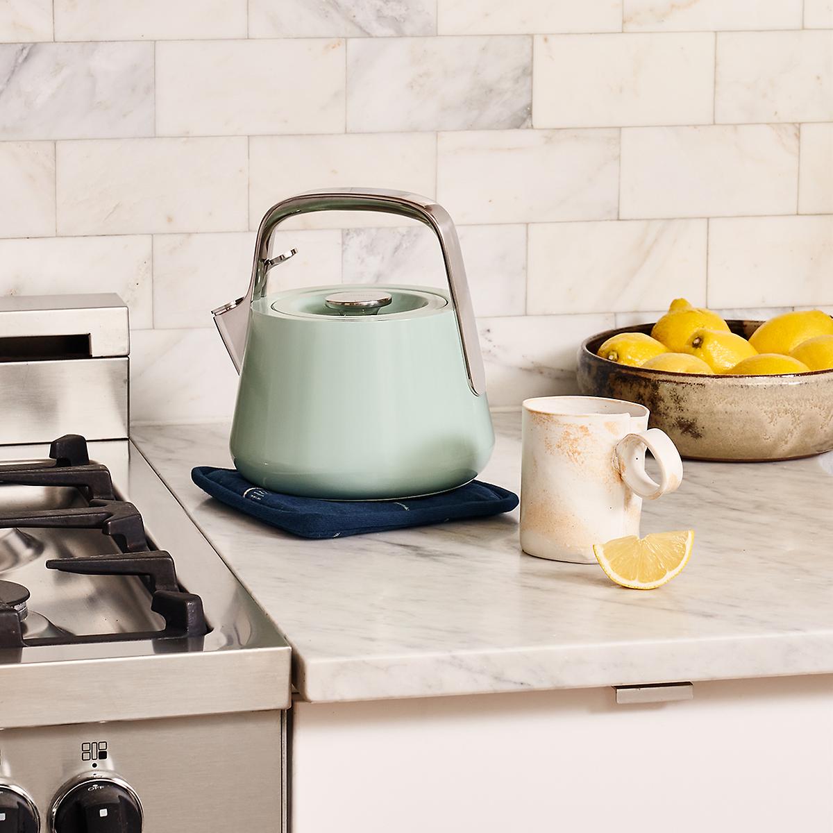 Caraway Home Stovetop Whistling Tea Kettle | The Container Store