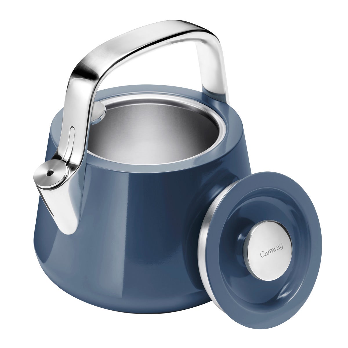 Caraway Home Stovetop Whistling Tea Kettle The Container Store