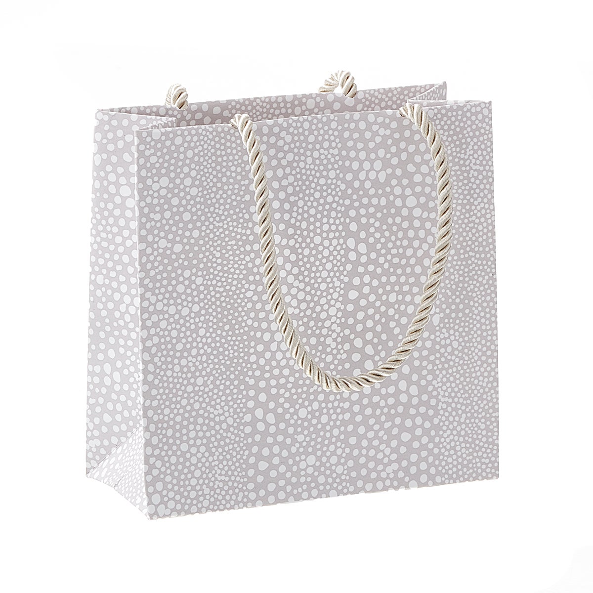 Caspari Pebble Grey Gift Bag The Container Store