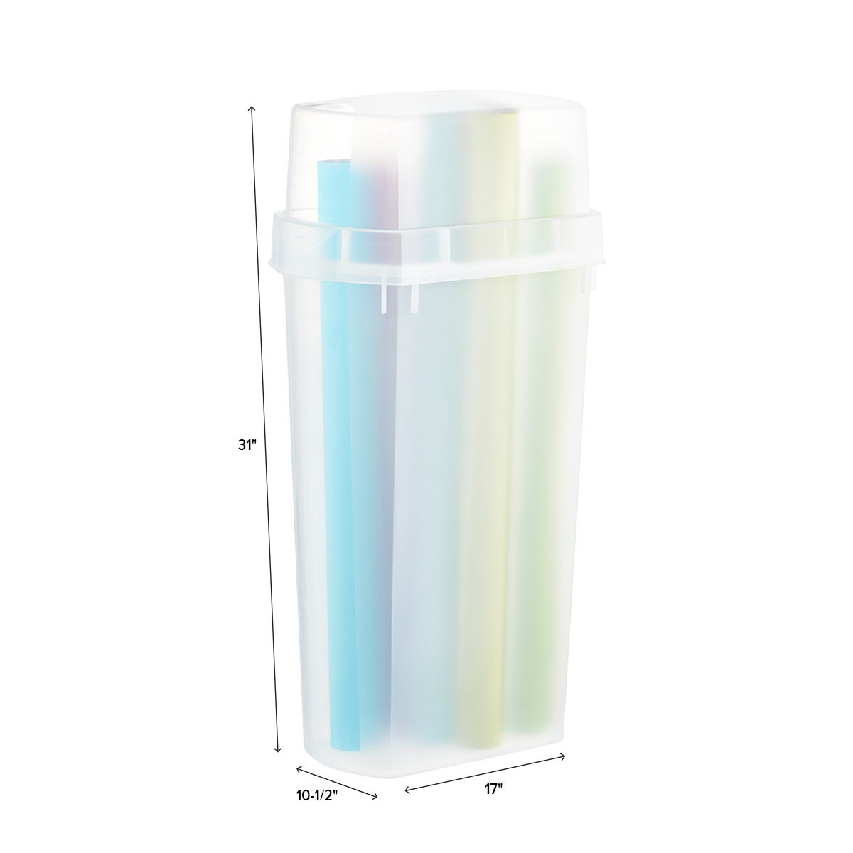 Vertical Gift Wrap Organizer The Container Store