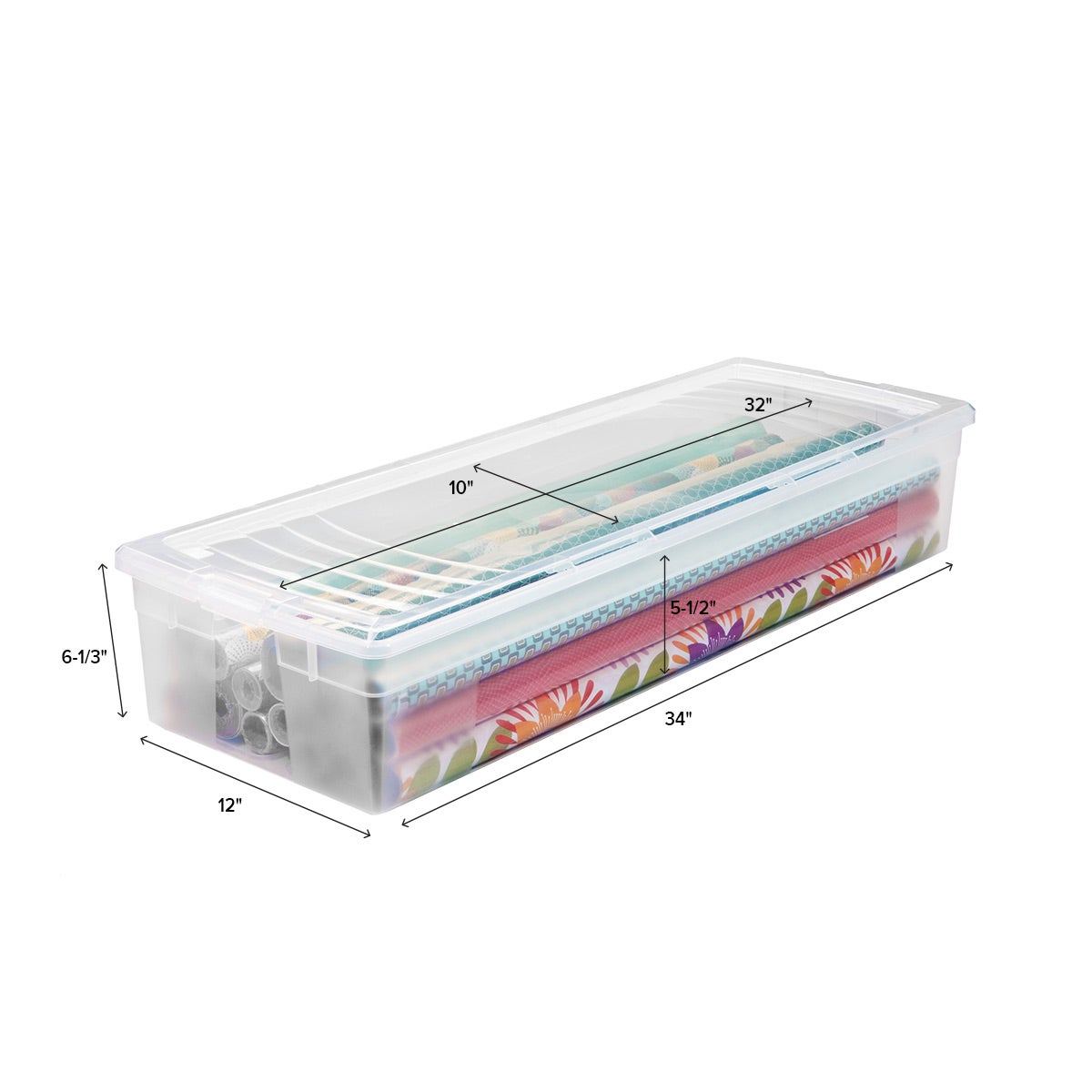 Iris Clear Gift Wrap Box