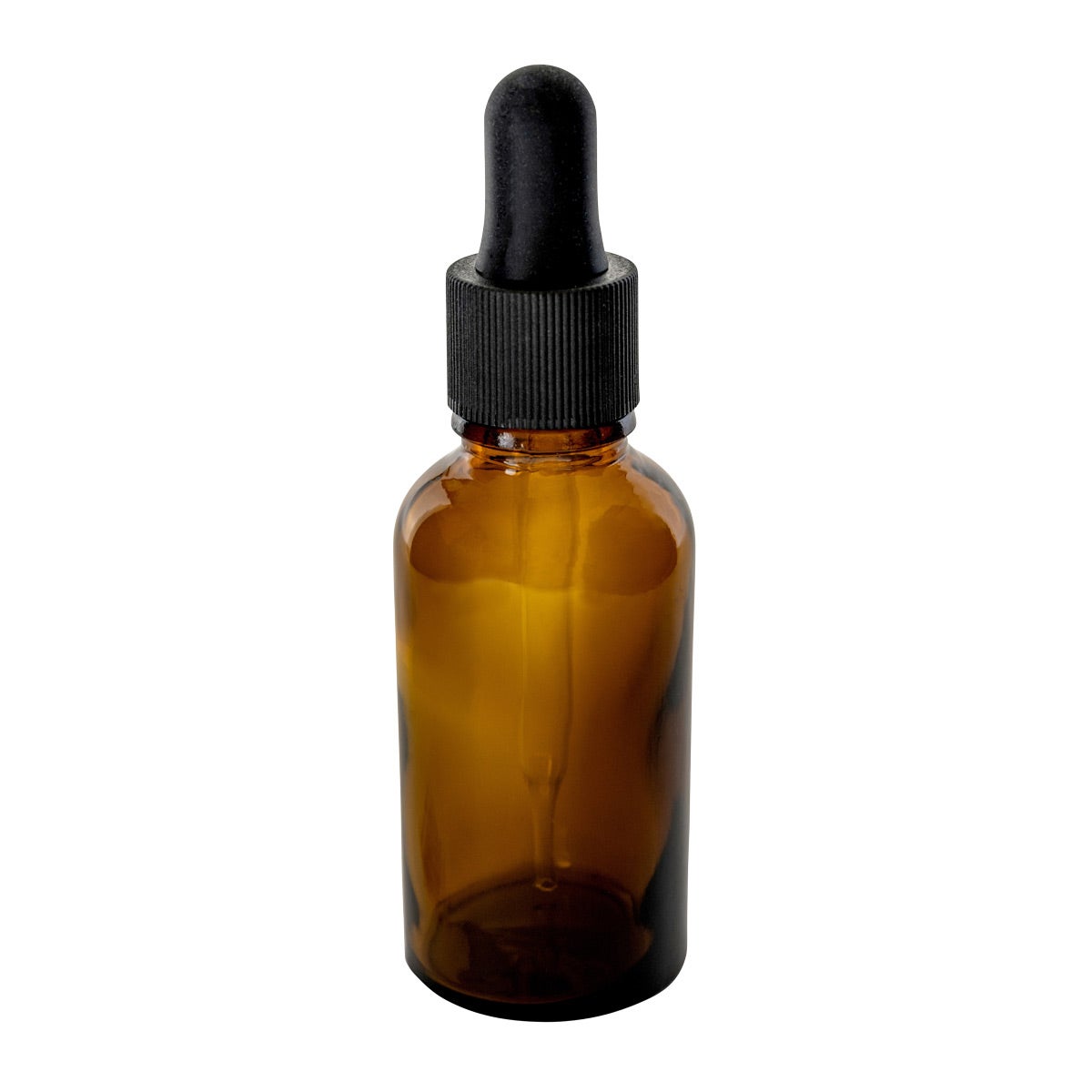 1 oz. Bottle with Glass Dropper Amber