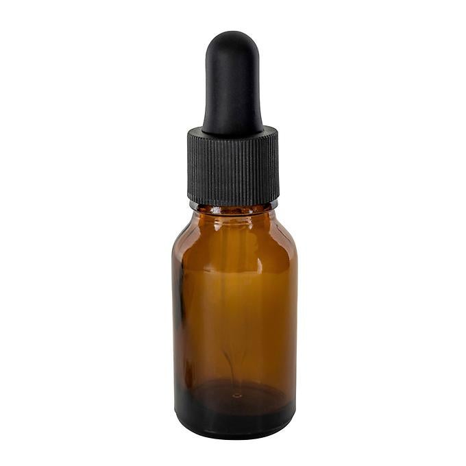 Amber Glass Bottles with Glass Droppers