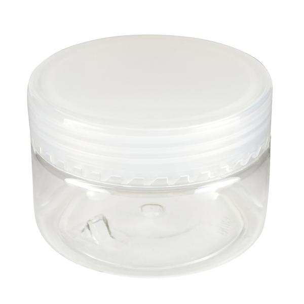 3 oz. Clear Travel Jar with Seal Insert