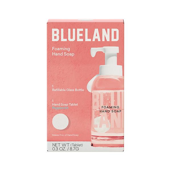 Blueland Peppermint Foaming Hand Soap Forever Bottle & Tablet