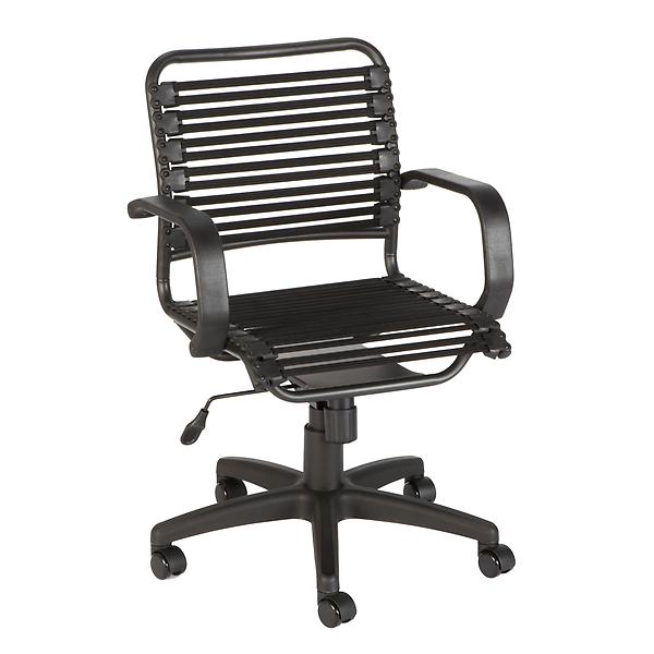 Flat Bungee Office Chair with Arms