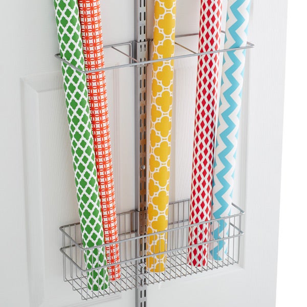Platinum Elfa Utility Gift Wrap Rack The Container Store