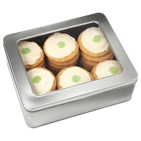 removed MTMD- Silver Rectangular Tins with Windows