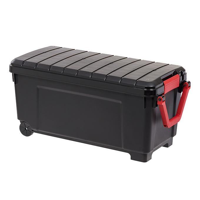 Iris Store-It-All Trunk with Wheels | The Container Store