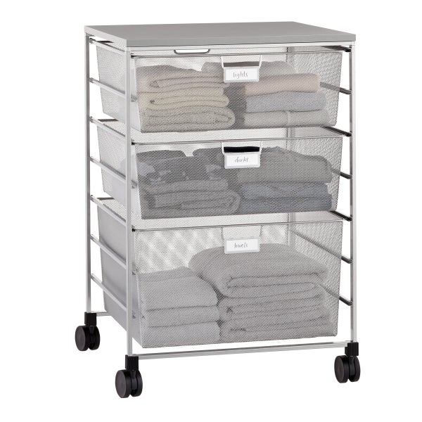Elfa Mesh Laundry Sorter | The Container Store