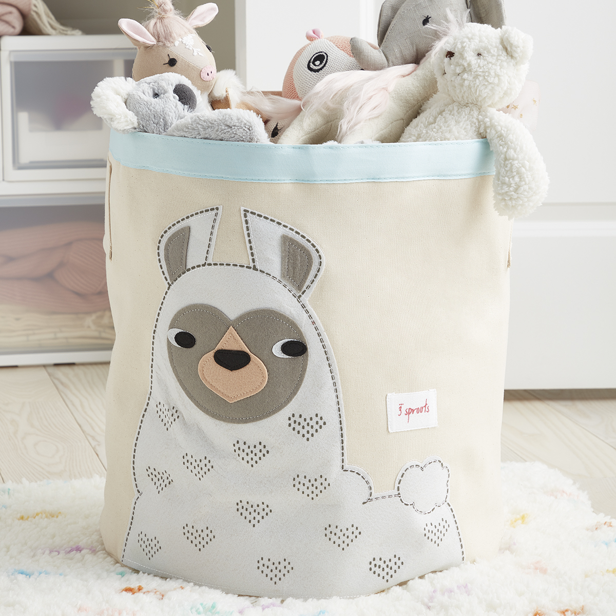 Canvas toy deals storage baskets