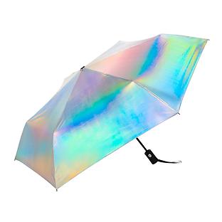 ShedRain Iridescent Auto Open & Close Compact Umbrella