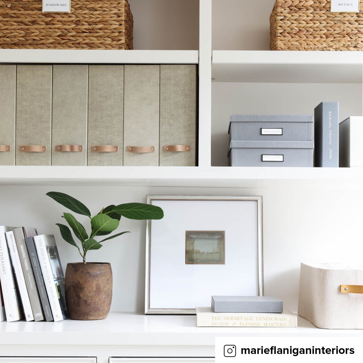 Bigso Navy Stockholm Office Storage Boxes