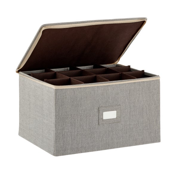 Stemware & Goblet Storage Case The Container Store