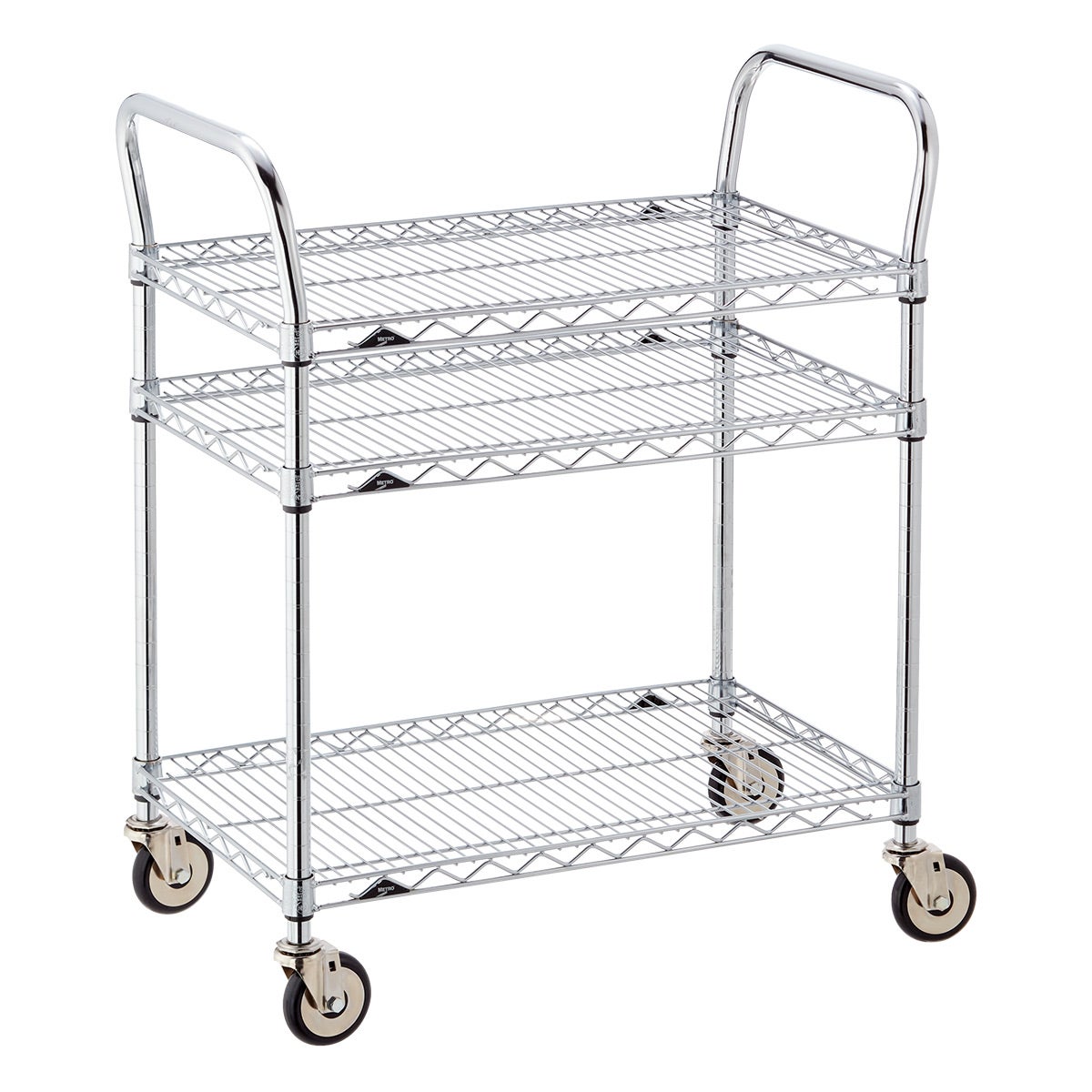 Metro Commercial Industrial 3Shelf Serving Cart The Container Store