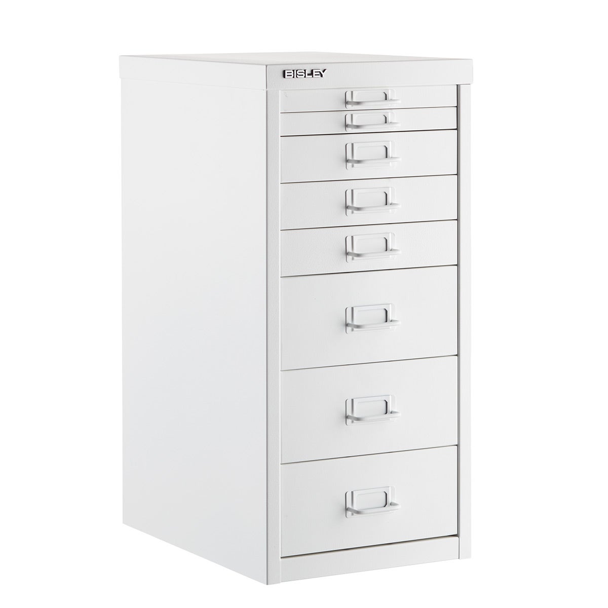 Bisley White 8 & 10Drawer Collection The Container Store