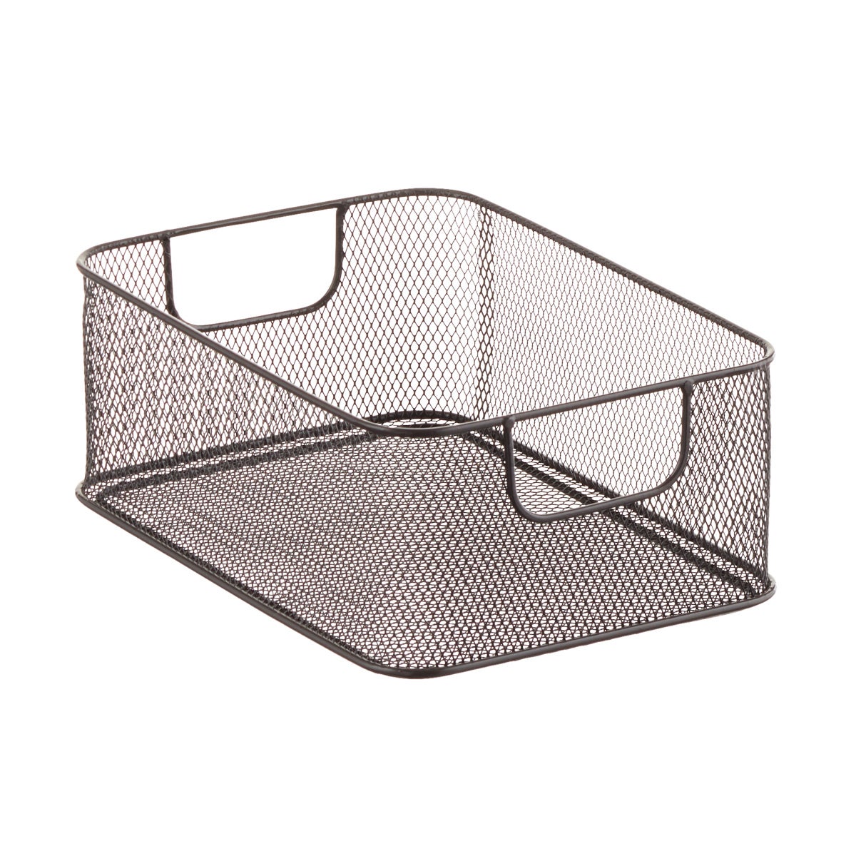 Design Ideas Small Stacking Mesh Bin Graphite