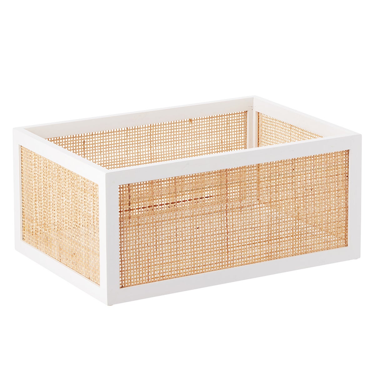 The Container Store Artisan Rattan Bin - Thumbnail 2